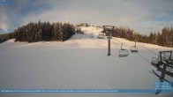 Archived image Webcam Chair Lift Lank in Bödele ski resort 06:00