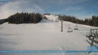 Archived image Webcam Chair Lift Lank in Bödele ski resort 07:00