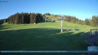 Archived image Webcam Chair Lift Lank in Bödele ski resort 06:00