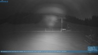 Archiv Foto Webcam Bödele: Blick auf den Lanklift 23:00