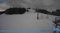 Archiv Foto Webcam Bödele: Blick auf den Lanklift 06:00