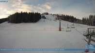 Archiv Foto Webcam Bödele: Blick auf den Lanklift 07:00