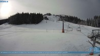 Archiv Foto Webcam Bödele: Blick auf den Lanklift 09:00