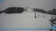 Archiv Foto Webcam Bödele: Blick auf den Lanklift 13:00