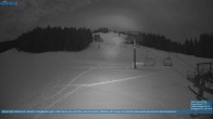 Archived image Webcam Chair Lift Lank in Bödele ski resort 01:00