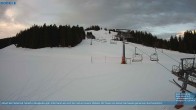 Archived image Webcam Chair Lift Lank in Bödele ski resort 07:00