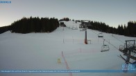 Archiv Foto Webcam Bödele: Blick auf den Lanklift 07:00