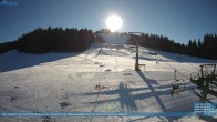 Archiv Foto Webcam Bödele: Blick auf den Lanklift 13:00