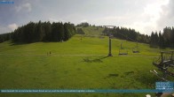 Archiv Foto Webcam Bödele: Blick auf den Lanklift 15:00
