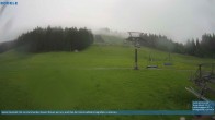 Archiv Foto Webcam Bödele: Blick auf den Lanklift 17:00