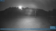 Archived image Webcam Chair Lift Lank in Bödele ski resort 01:00