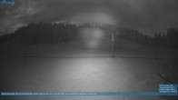 Archived image Webcam Chair Lift Lank in Bödele ski resort 03:00