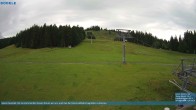 Archived image Webcam Chair Lift Lank in Bödele ski resort 13:00