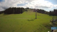 Archived image Webcam Chair Lift Lank in Bödele ski resort 15:00