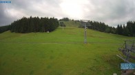 Archived image Webcam Chair Lift Lank in Bödele ski resort 00:00