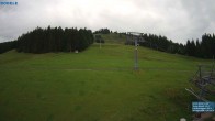 Archived image Webcam Chair Lift Lank in Bödele ski resort 02:00