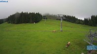 Archiv Foto Webcam Bödele: Blick auf den Lanklift 07:00