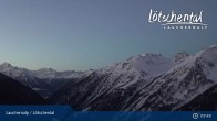 Archiv Foto Webcam Bergstation Luftseilbahn Wiler-Lauchernalp 07:00