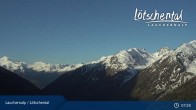 Archiv Foto Webcam Bergstation Luftseilbahn Wiler-Lauchernalp 06:00
