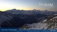 Archived image Webcam top station gondola Gandegg-Hockenhorngrat 06:00