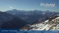 Archived image Webcam top station gondola Gandegg-Hockenhorngrat 08:00