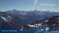 Archived image Webcam top station gondola Gandegg-Hockenhorngrat 12:00