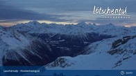 Archived image Webcam top station gondola Gandegg-Hockenhorngrat 00:00