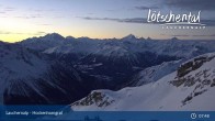 Archived image Webcam top station gondola Gandegg-Hockenhorngrat 07:00