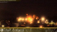 Archived image Webcam View over the village Arzberg 23:00