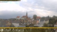 Archived image Webcam View over the village Arzberg 06:00