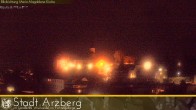 Archived image Webcam View over the village Arzberg 23:00