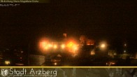 Archiv Foto Webcam Blick auf die Stadt Arzberg 03:00