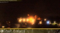 Archiv Foto Webcam Blick auf die Stadt Arzberg 23:00