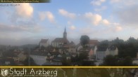 Archiv Foto Webcam Blick auf die Stadt Arzberg 05:00