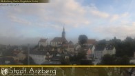 Archiv Foto Webcam Blick auf die Stadt Arzberg 06:00