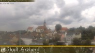 Archiv Foto Webcam Blick auf die Stadt Arzberg 09:00