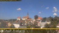 Archived image Webcam View over the village Arzberg 06:00