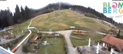 Archived image Webcam base station of mountain Blomberg 15:00