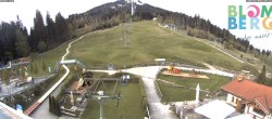 Archived image Webcam base station of mountain Blomberg 07:00