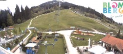 Archived image Webcam base station of mountain Blomberg 13:00