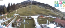 Archived image Webcam base station of mountain Blomberg 19:00