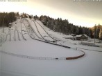 Archiv Foto Webcam Adler-Schanzenzentrum in Hinterzarten 09:00