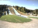 Archived image Webcam Adler-Ski jump centre in Hinterzarten 09:00