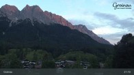 Archiv Foto Webcam Bergpanorama Grainau 02:00