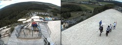 Archiv Foto Webcam Monte Kaolino: Bergspitze 04:00
