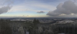 Archiv Foto Webcam Kickelhahn Turm - Blick über Ilmenau 13:00