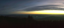 Archived image Webcam Kickelhahn Tower - View over Ilmenau 06:00