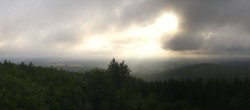 Archived image Webcam Kickelhahn Tower - View over Ilmenau 06:00