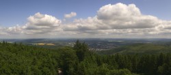 Archiv Foto Webcam Kickelhahn Turm - Blick über Ilmenau 11:00