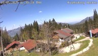 Archived image Webcam Reit im Winkl - View Hindenburghütte 11:00